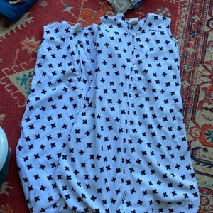 2 HALO Fleece Sleep Sacks 12-18 months